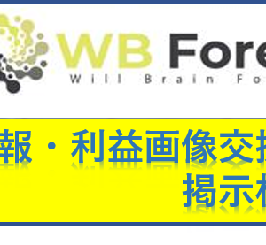 【WBForex】情報・利益画像　交換掲示板 ベルコイン